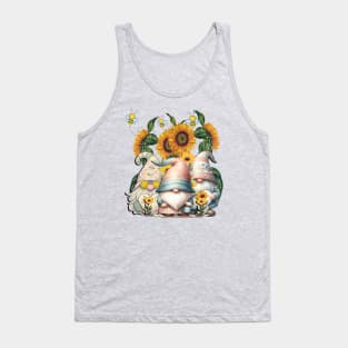 Cute Spring & Summer Gnomes Tank Top